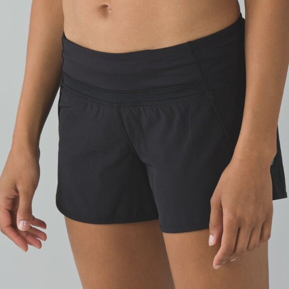 Lululemon Run Times Short *4-way Stretch Black - Picture 6 of 6